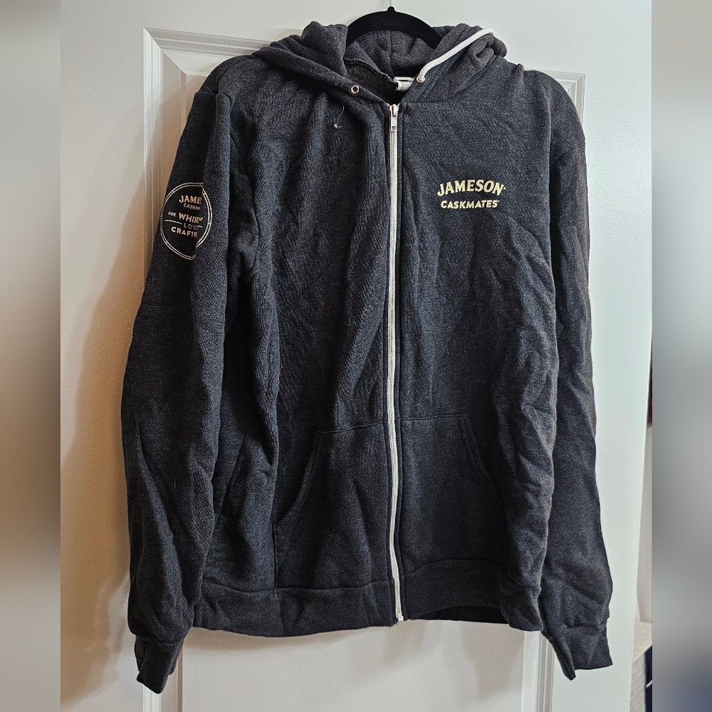 Jameson Caskmates Men's Gray Hoodie Sweater
